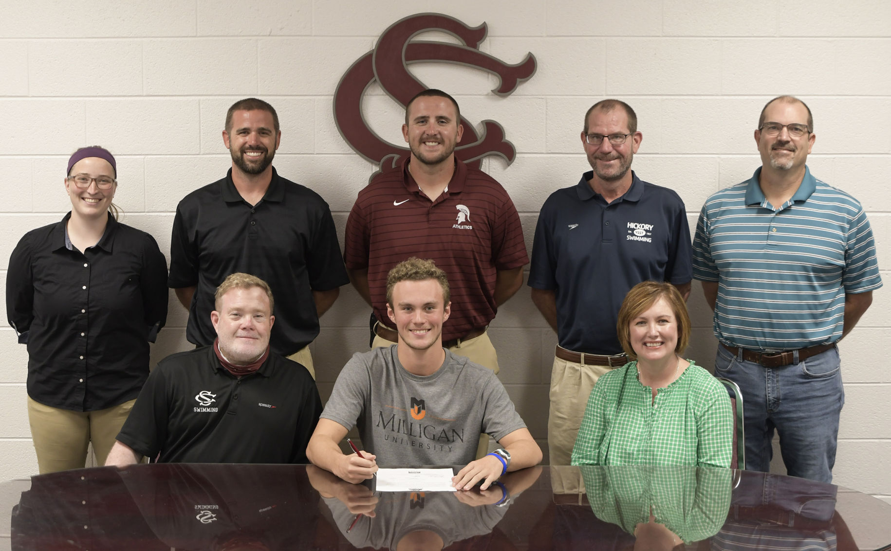 South Caldwell's Tomberlin signs to swim at Milligan